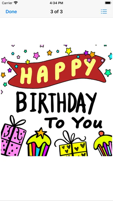 Wish Happy Bday Emoji Stickers Screenshots
