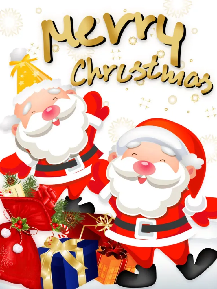 Merry Christmas: Santa Clause iPad  Screenshots