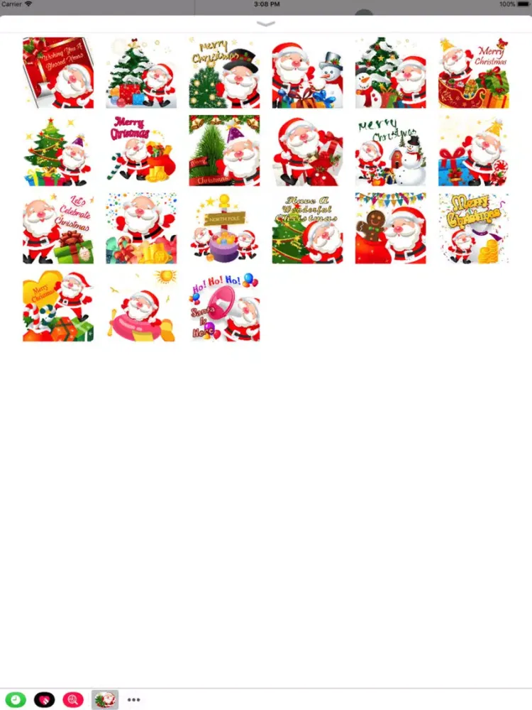 Merry Christmas: Santa Clause iPad  Screenshots