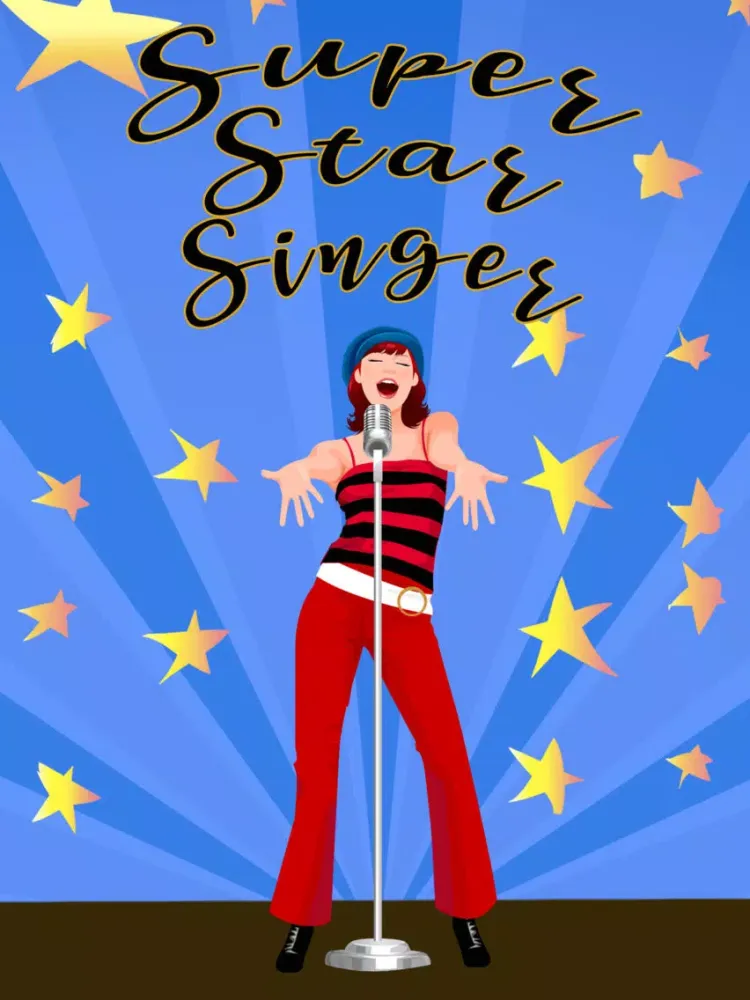 I Am A Super Star Singer Stickers iPad  Screenshots