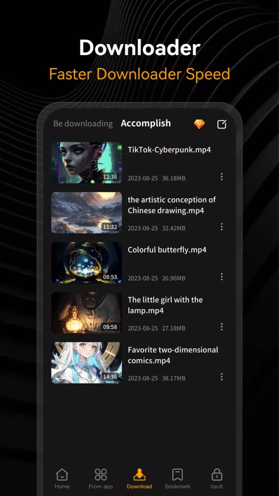 Capturas de pantalla de All Video Downloader