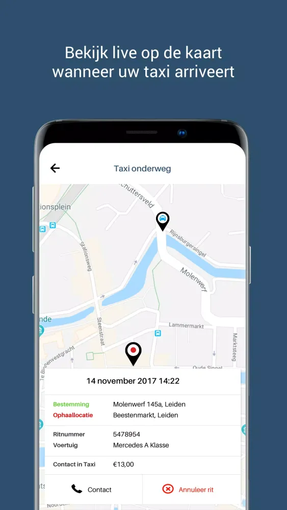 Tangkapan layar x-Taxi