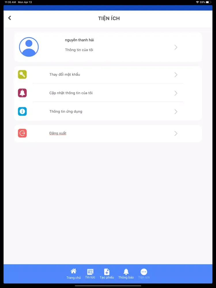 Capturas de pantalla de Bác Sĩ Xã iPad 