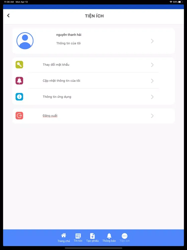 Capturas de pantalla de Bác Sĩ Xã iPad 