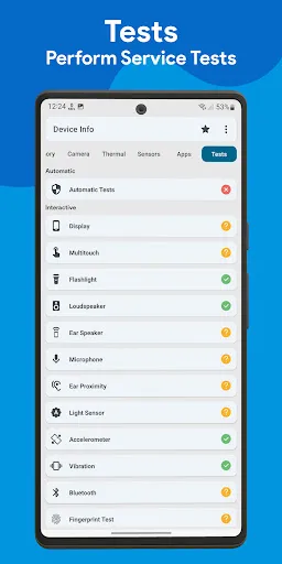 Device Info: Phone CPU, System স্ক্রিনশট