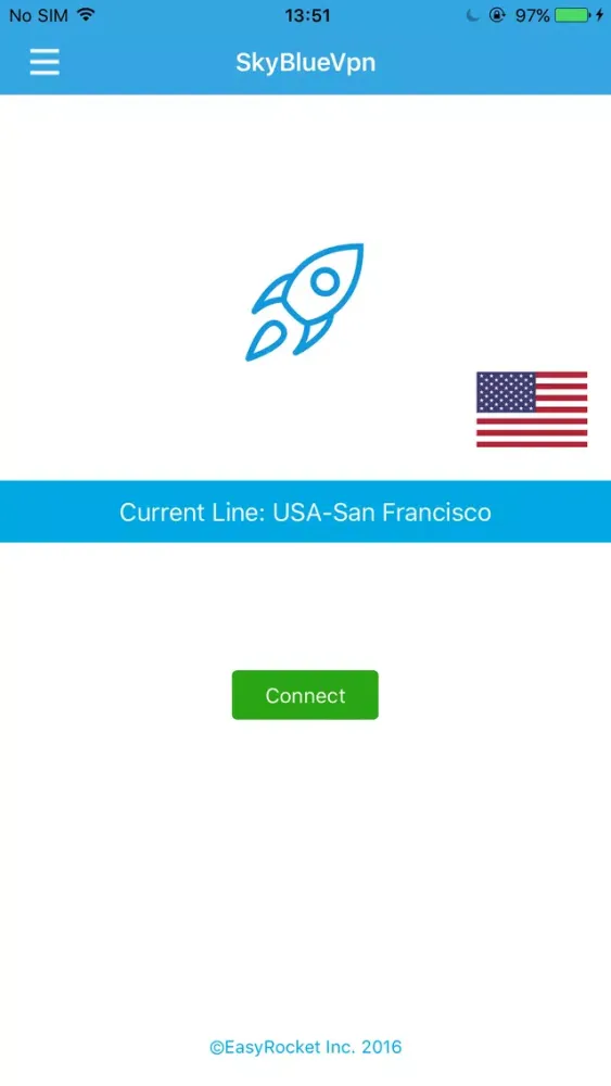 Скриншоты VPN - SkyBlue VPN