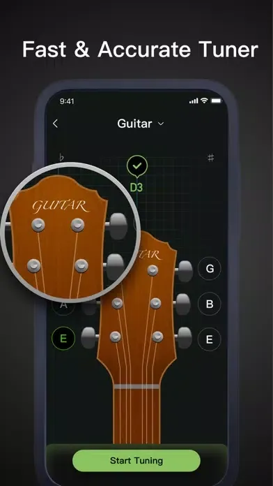 صور GuitarTuner-Ukulele Tuner Bass
