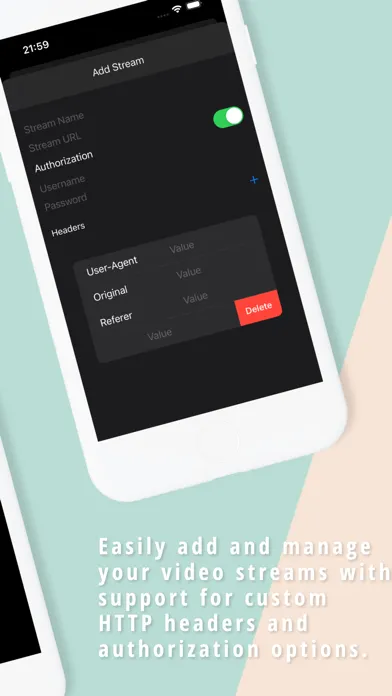 Capturas de pantalla de YTV Player Pro