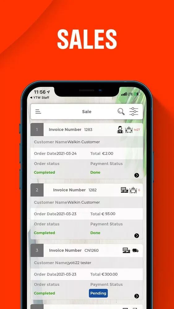YTW Business Mobile POS स्क्रीनशॉट