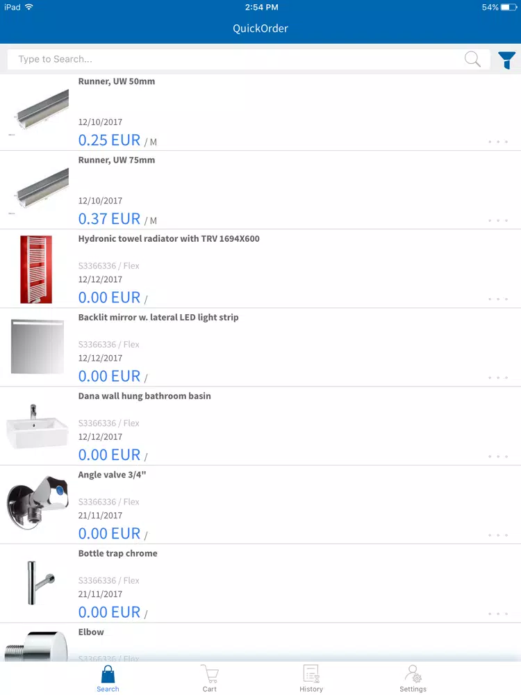 YTWO QuickOrder iPad  स्क्रीनशॉट