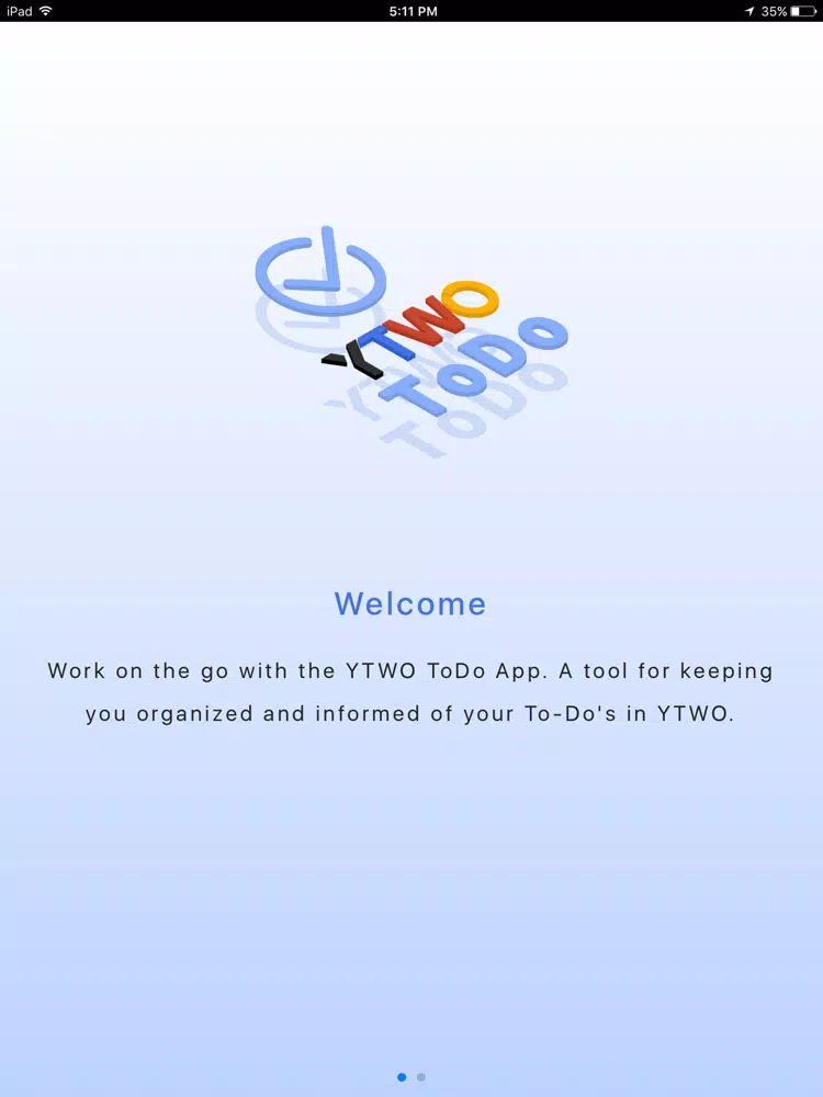Capturas de pantalla de YTWO ToDo iPad 