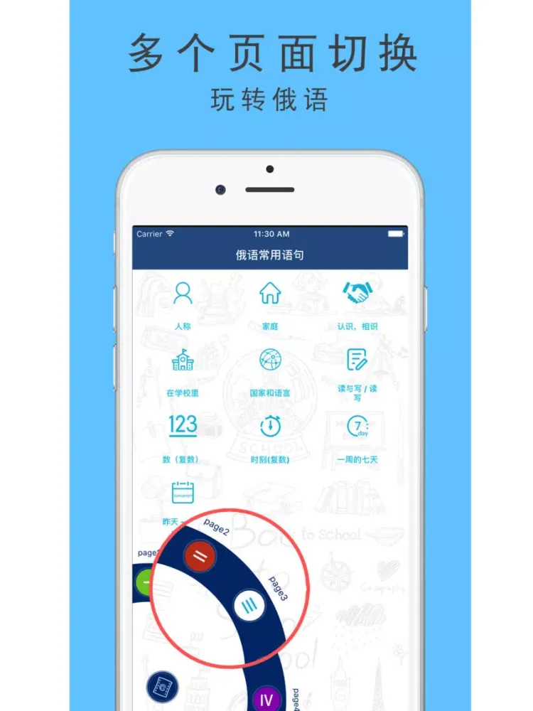 俄语入门-俄语翻译单词会话学习 iPad  স্ক্রিনশট