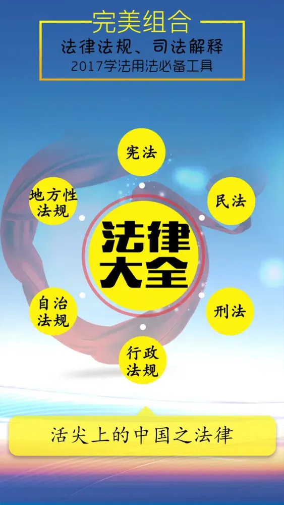Captures d'écran de 法律大全-司法考试中国法律法规指南