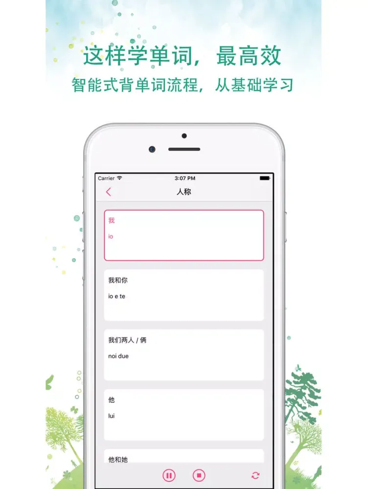 学习意大利语-意大利语翻译词典口语速成 iPad  Screenshots