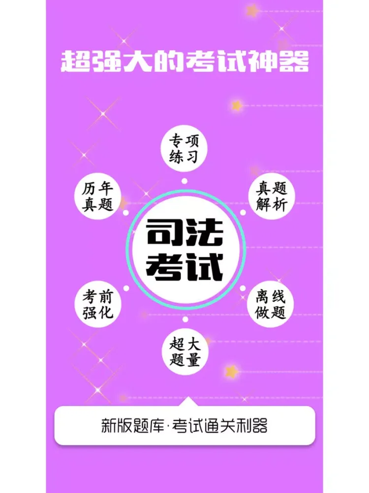 Zrzuty ekranu 司法考试-2017司考中国法律法学最新题库 iPad 