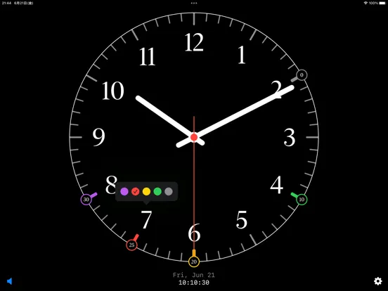 Voice Marker Clock iPad  স্ক্রিনশট