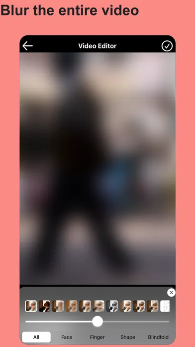 Zrzuty ekranu Blur Video & Mosaic