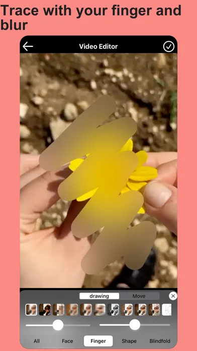 Zrzuty ekranu Blur Video & Mosaic