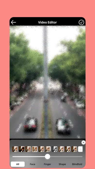 Zrzuty ekranu Blur Video & Mosaic