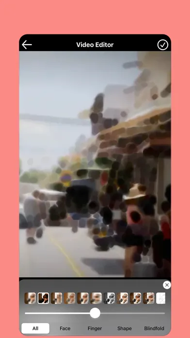 Zrzuty ekranu Blur Video & Mosaic