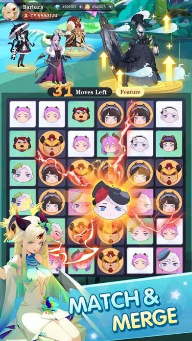 Tangkapan skrin Summon & Merge
