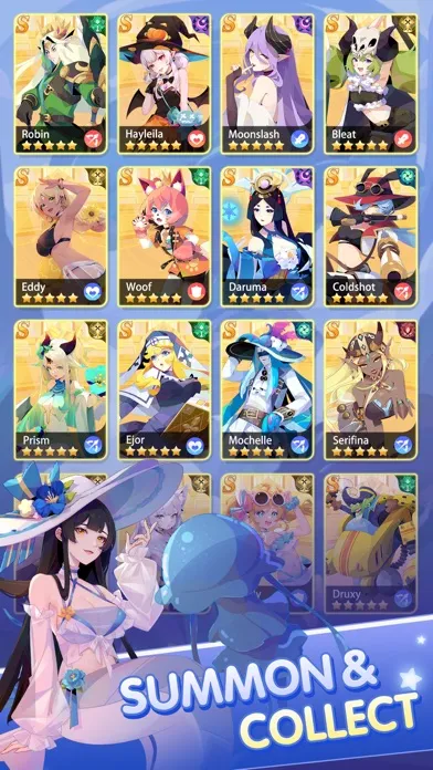 Tangkapan skrin Summon & Merge