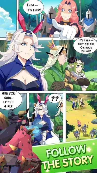 Tangkapan skrin Summon & Merge