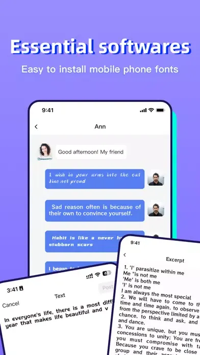 Fun Fonts - Fonts Install Ekran Görüntüleri