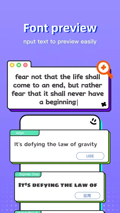 Fun Fonts - Fonts Install Ekran Görüntüleri