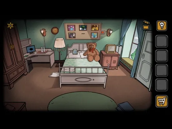Secret hotel rooms and doors iPad  Screenshots