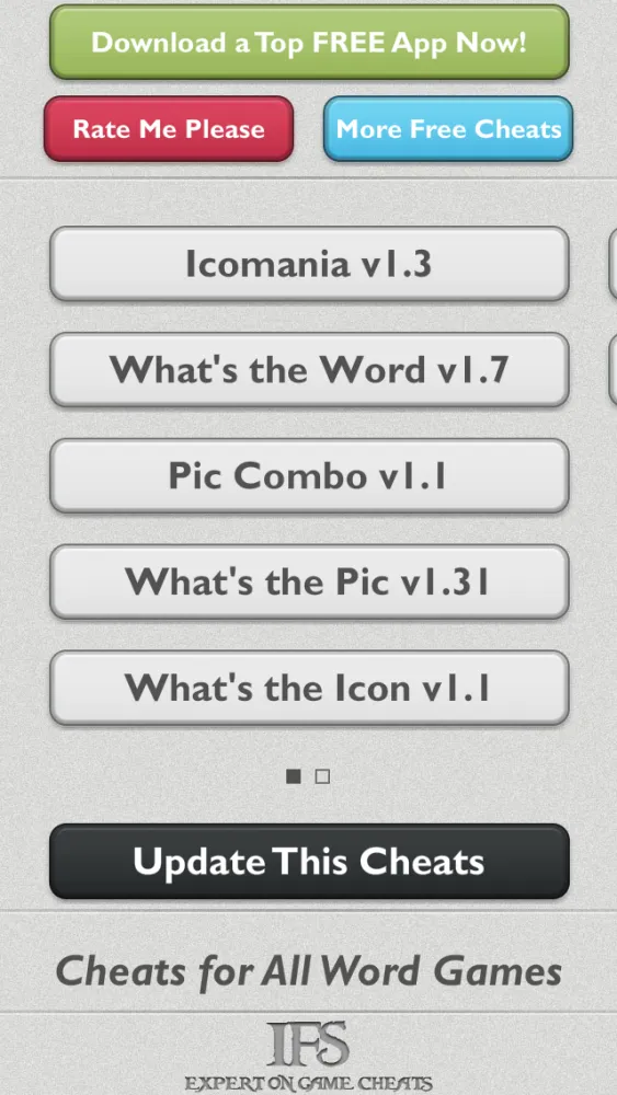 Cheats for 4 Pics 1 Word & Other Word Games Screenshots