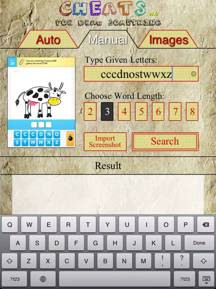 Capturas de tela do Cheats for Draw Something Free iPad 