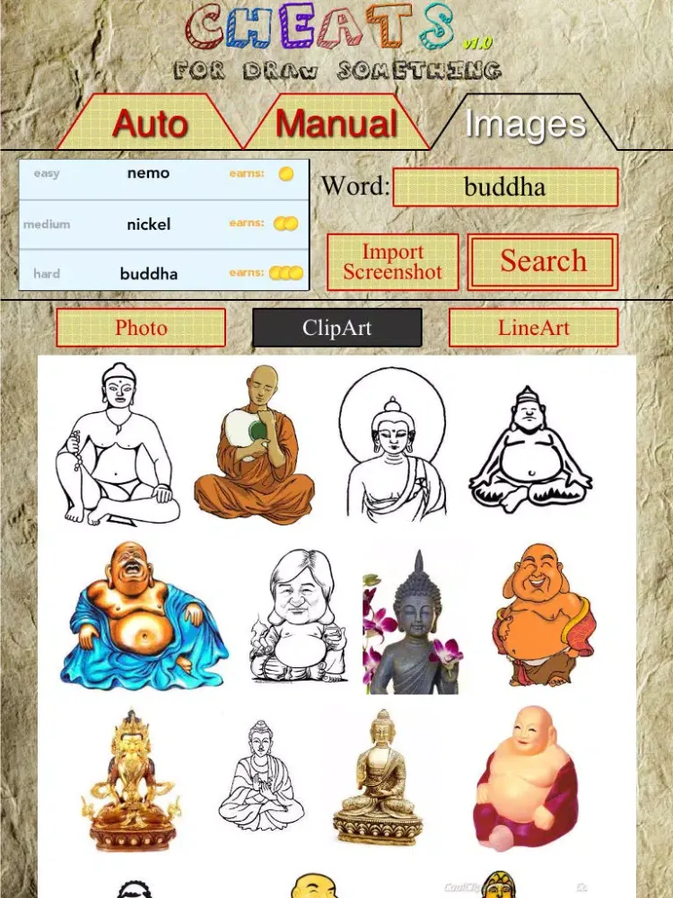 Capturas de tela do Cheats for Draw Something Free iPad 