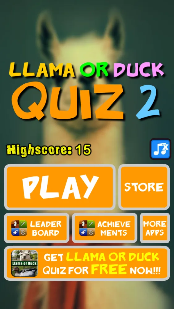 Llama or Duck Quiz 2 Screenshots