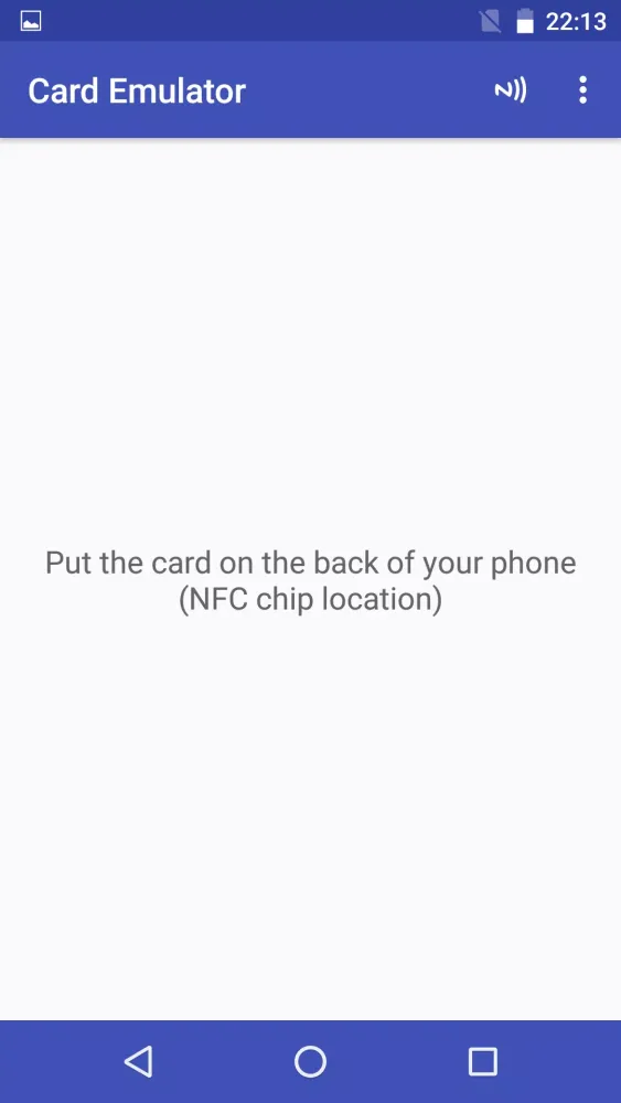 Card Emulator Screenshots