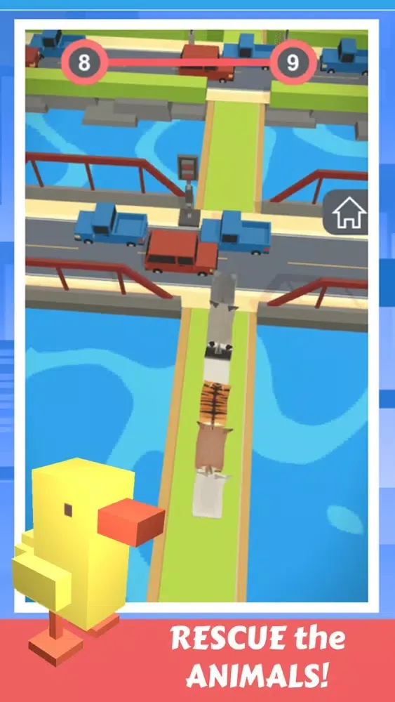 Animal Cross: Road to Rescue!應用截圖