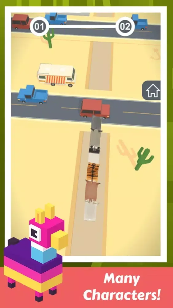 Animal Cross: Road to Rescue!應用截圖