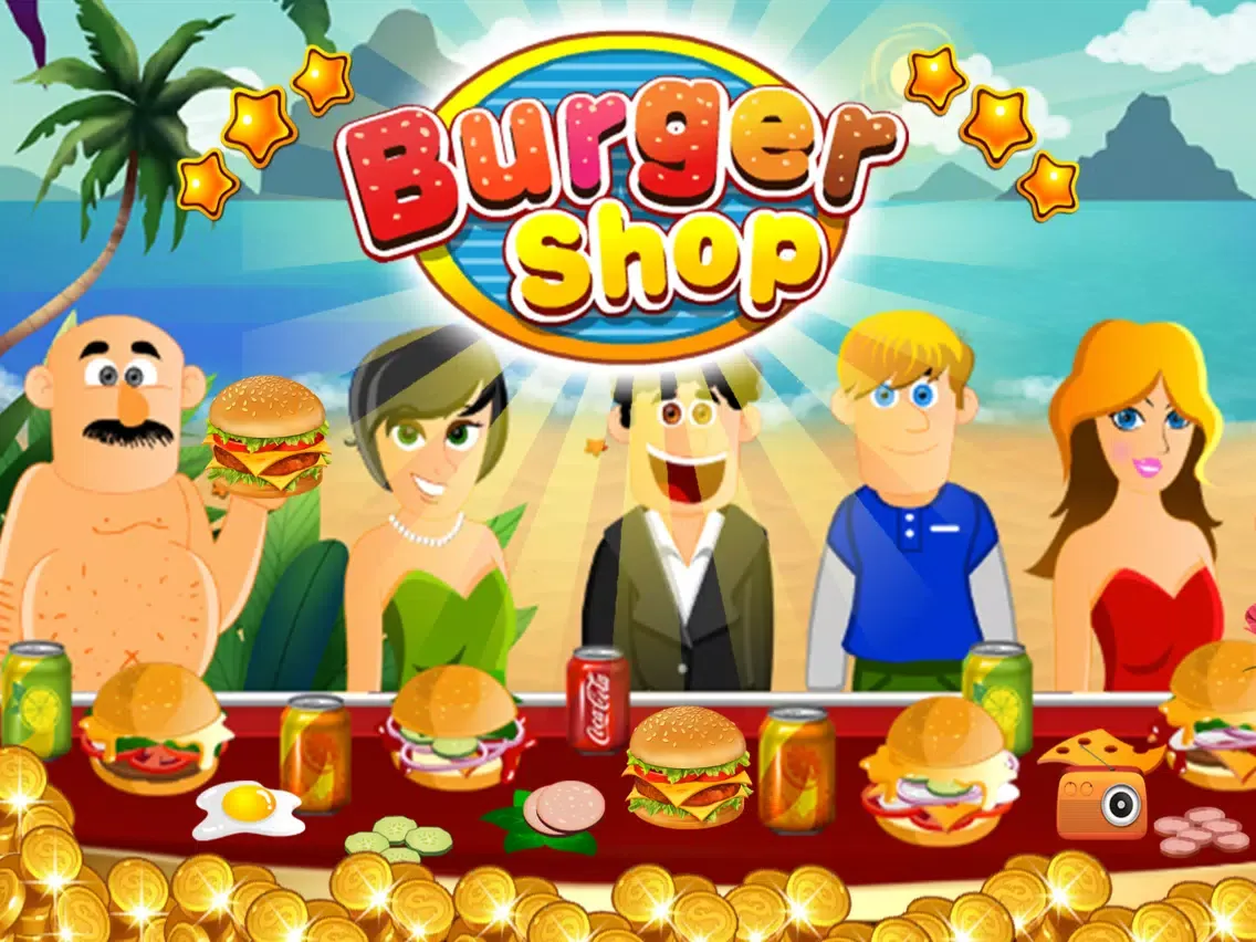 Ảnh chụp màn hình của Burger Money: Cooking Game iPad 