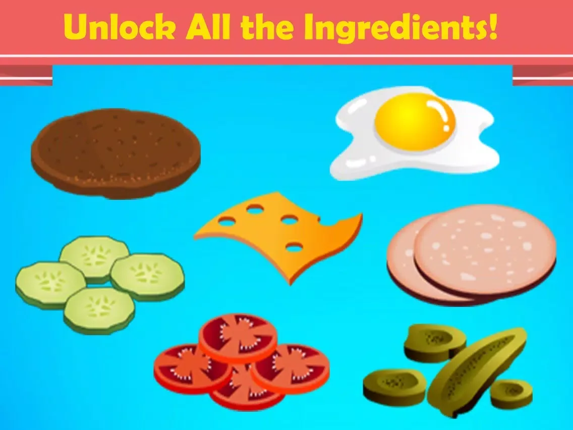 Ảnh chụp màn hình của Burger Money: Cooking Game iPad 