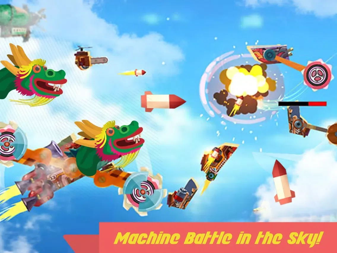 Sky Wars: Battle Robots iPad  Ekran Görüntüleri