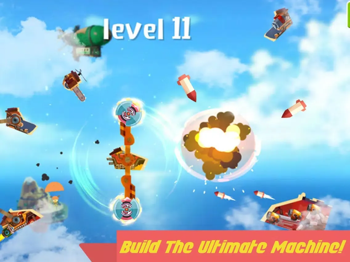 Sky Wars: Battle Robots iPad  Ekran Görüntüleri
