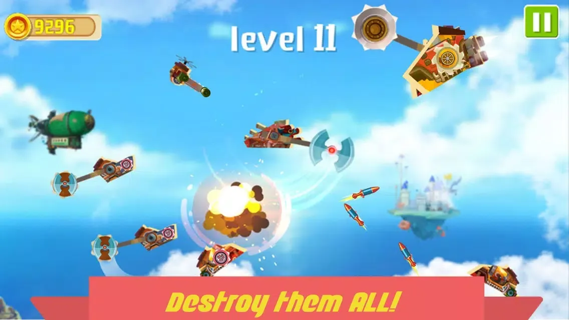 Sky Wars: Battle Robots Ekran Görüntüleri