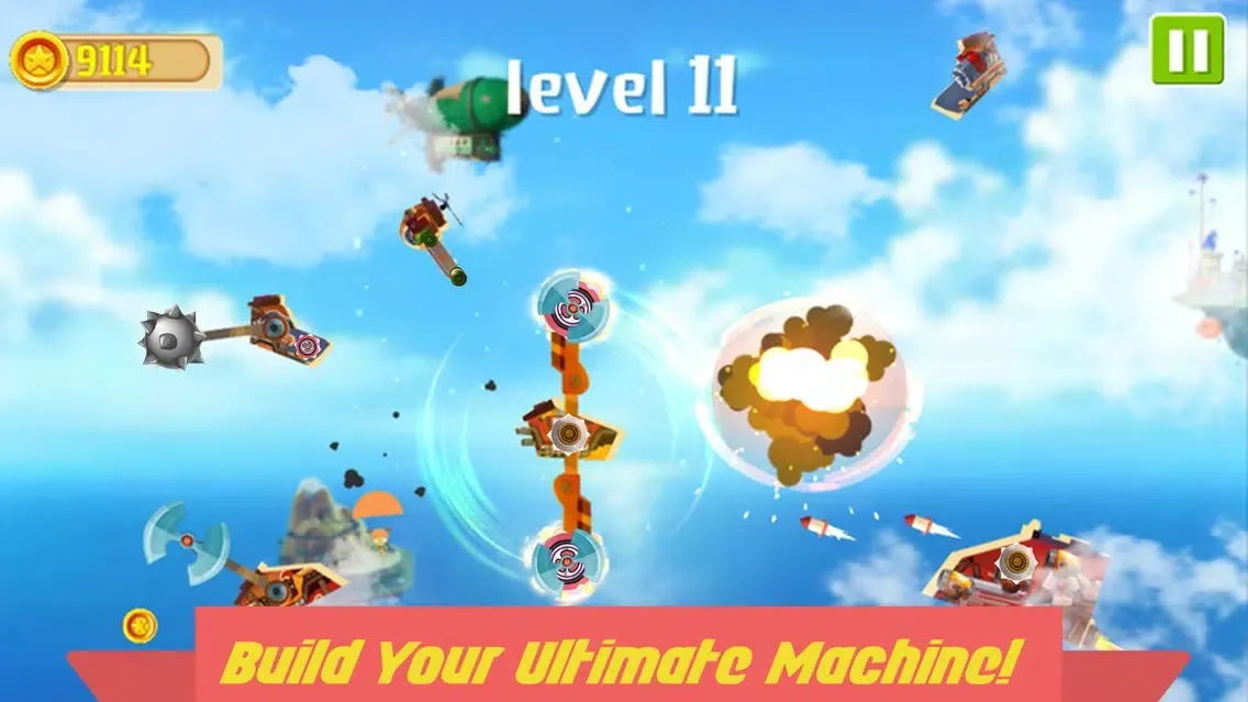 Sky Wars: Battle Robots Ekran Görüntüleri