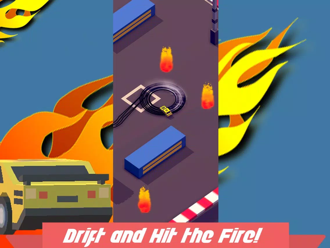 Ảnh chụp màn hình của Fire Drift: Drifting Cars Race iPad 