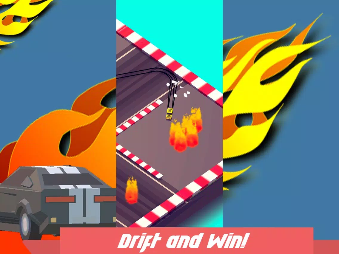 Ảnh chụp màn hình của Fire Drift: Drifting Cars Race iPad 