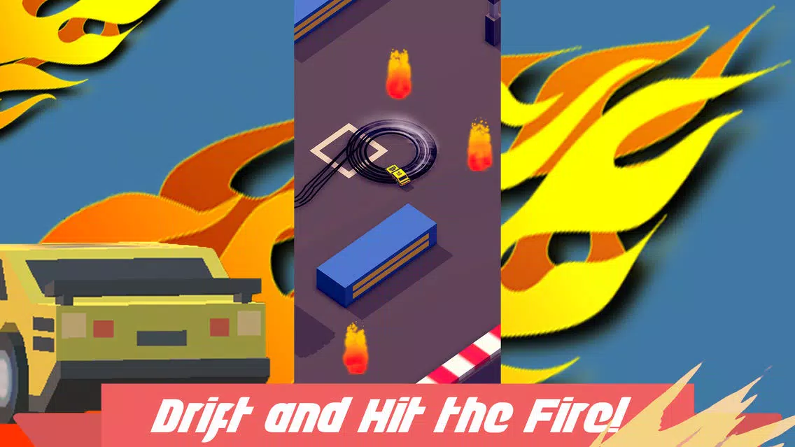 Ảnh chụp màn hình của Fire Drift: Drifting Cars Race