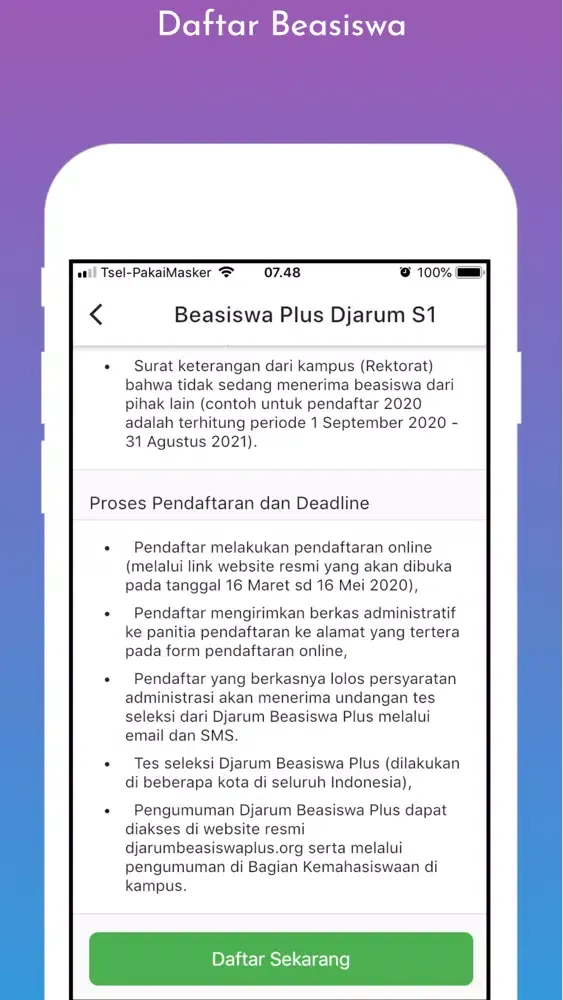 Info Beasiswa Screenshots