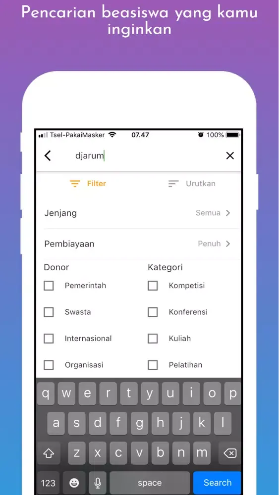 Info Beasiswa Screenshots