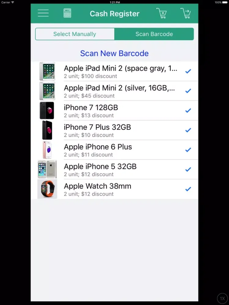 Screenshot di OPOS - Offline Point of Sale iPad 