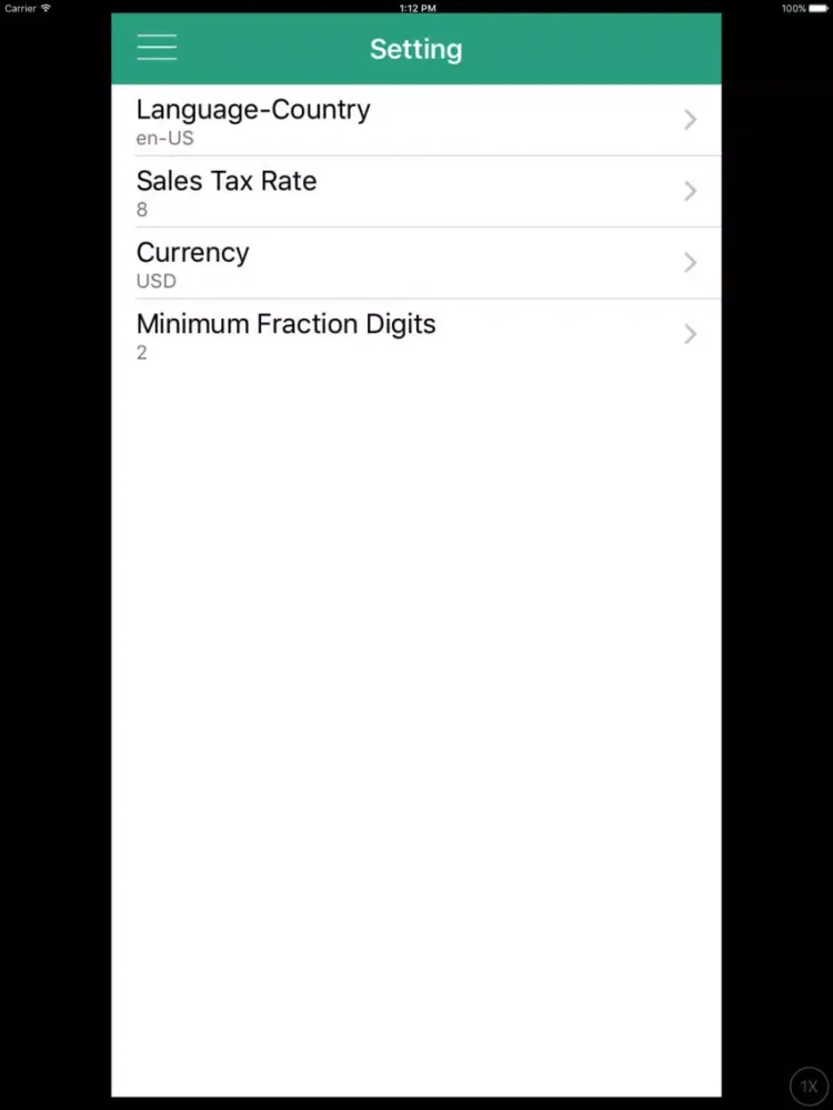 Screenshot di OPOS - Offline Point of Sale iPad 